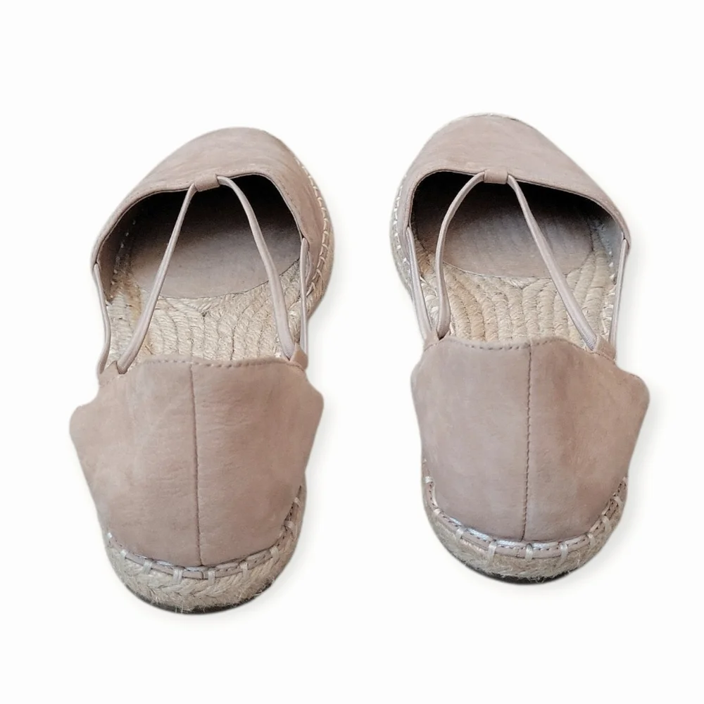 Eileen Fisher Lee Tumbled‎ Nubuck Leather Espadrille